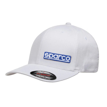 Casquette Flexfit Blanc Sparco carsandme.com