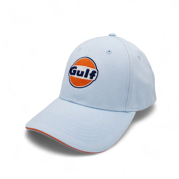 Casquette Logo 3D Bleu Clair Gulf carsandme.com