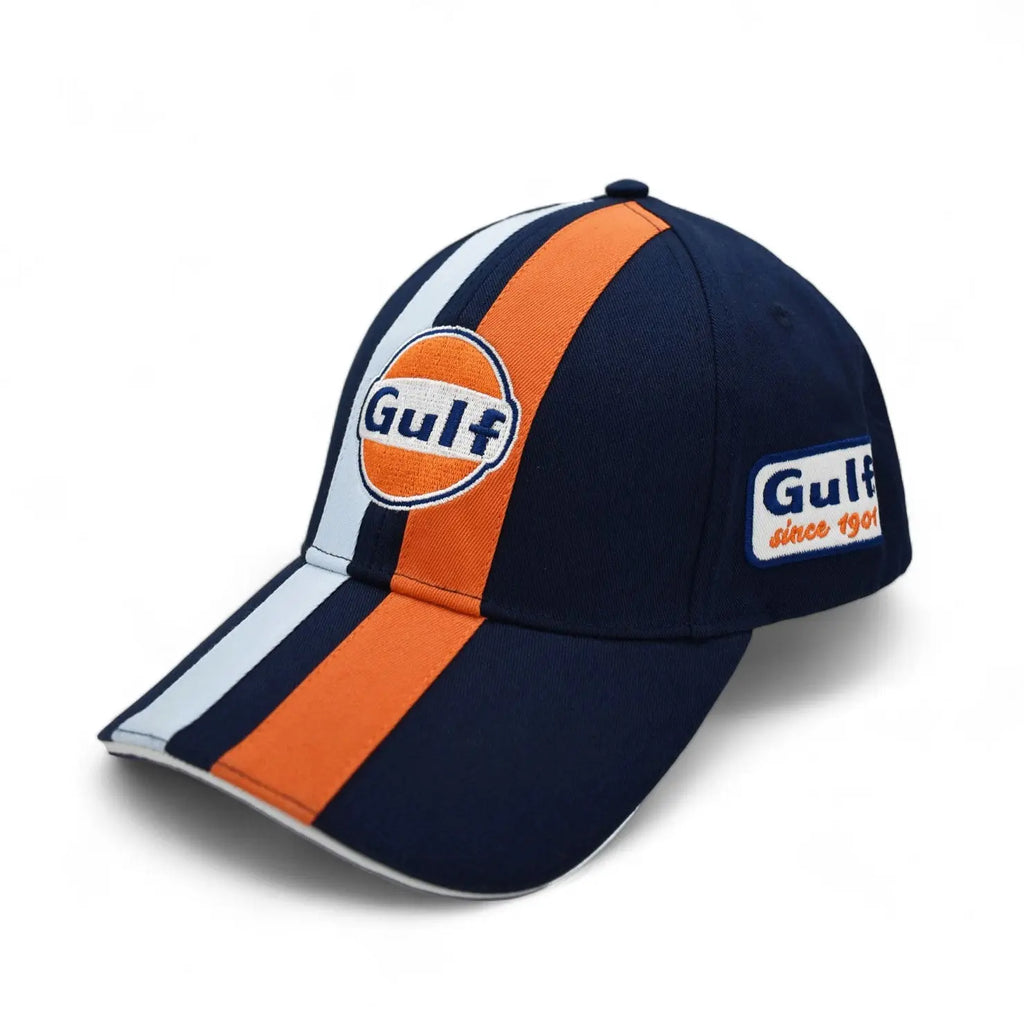 Casquette Timeless History Bleu Marine Gulf carsandme.com