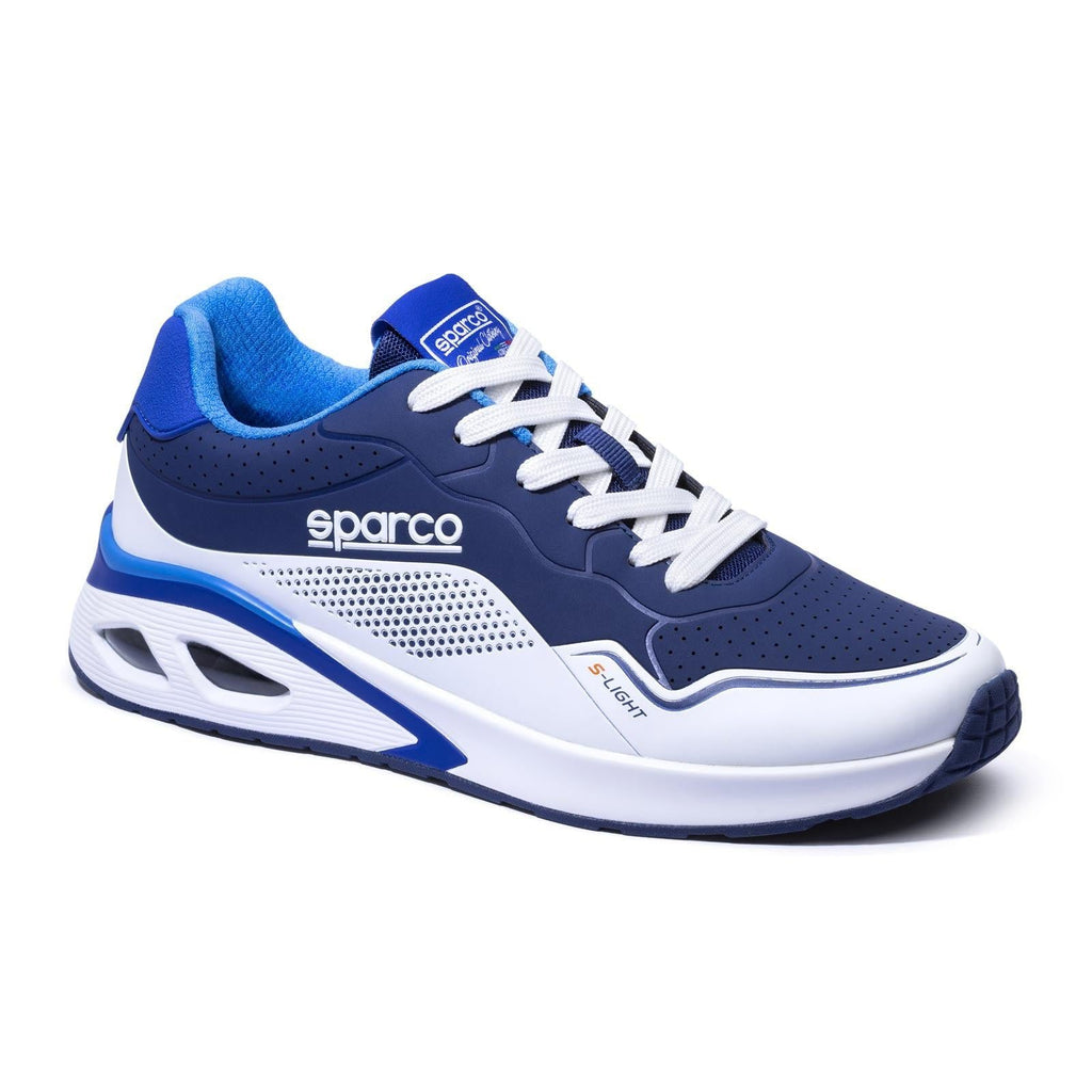 Précommande - Chaussures S-Light Bleu/Blanc-Sparco Fashion