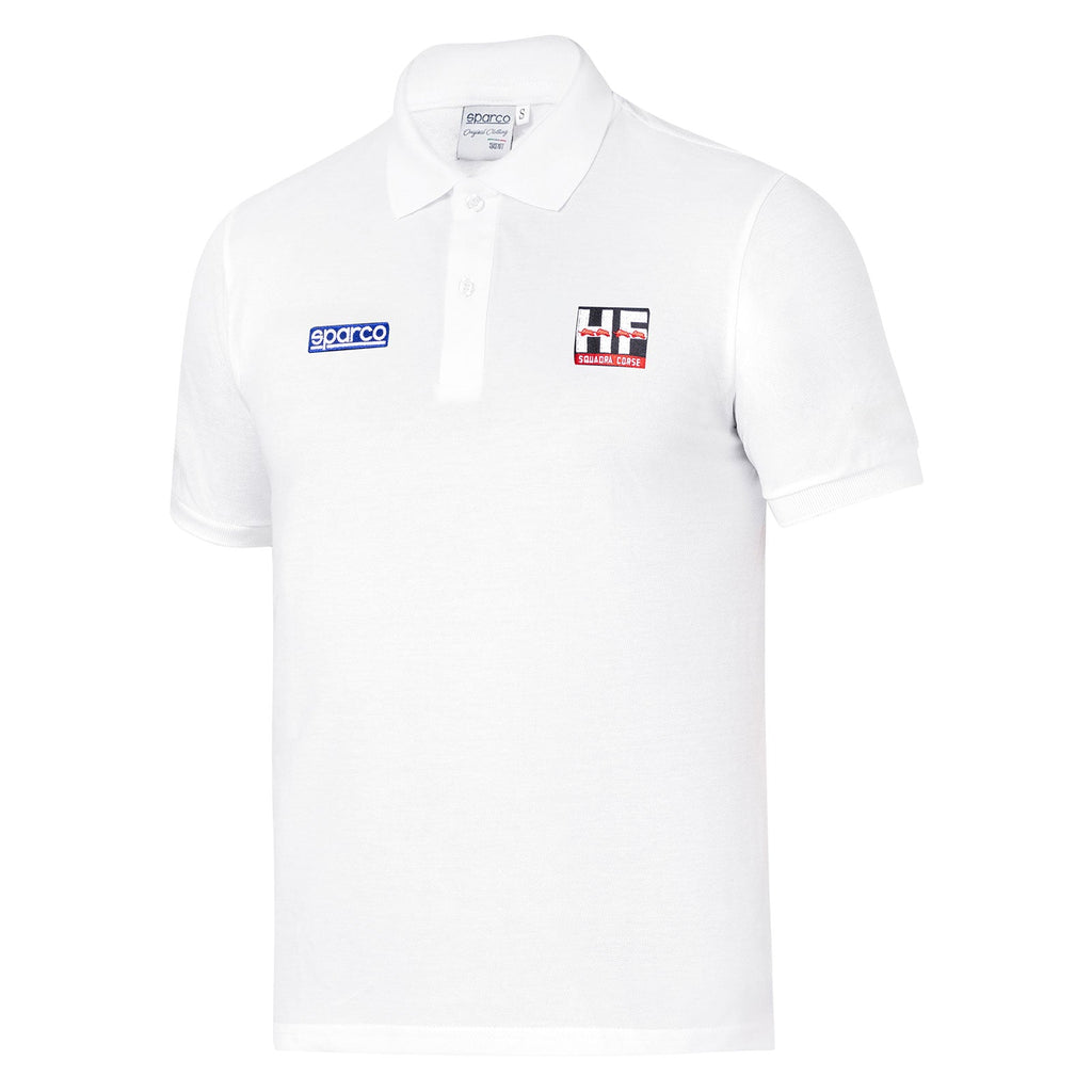 Sparco - Précommande - Polo Lancia HF Squadra Corse Blanc