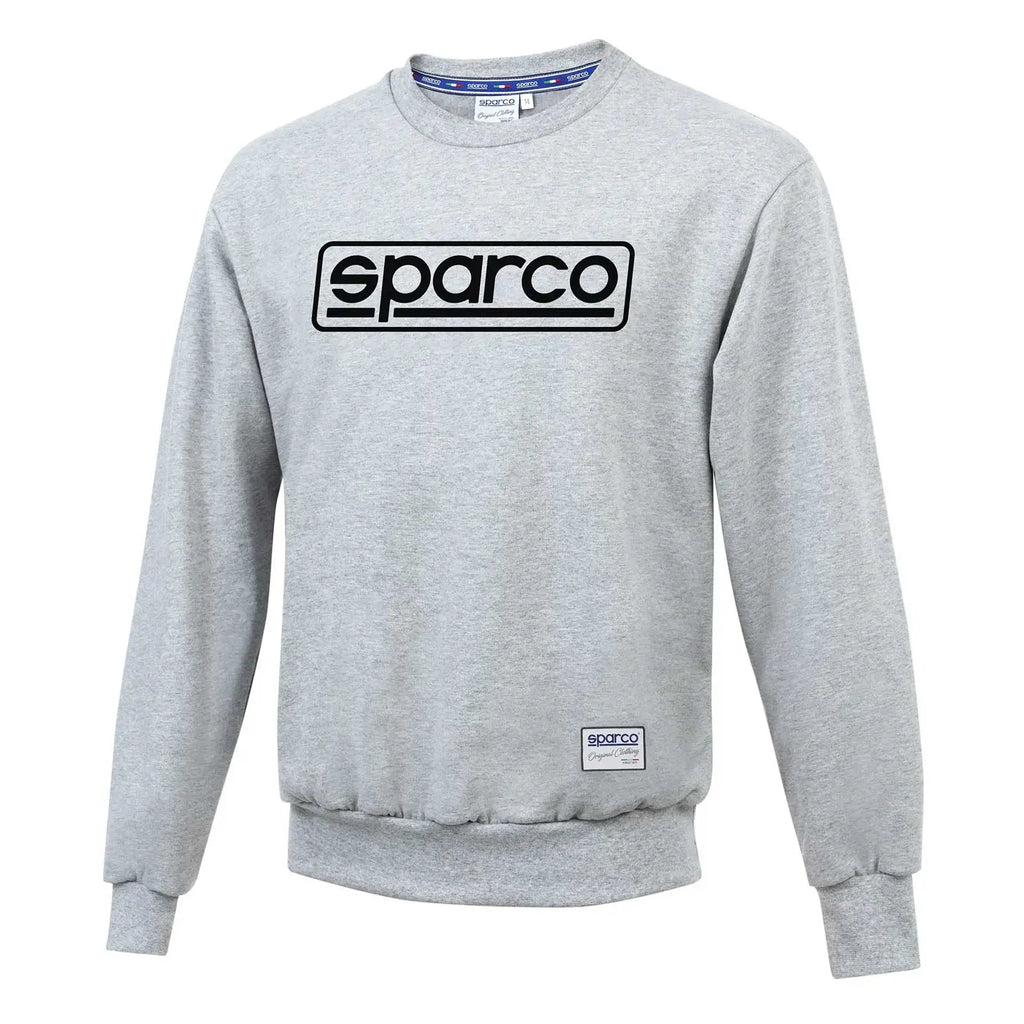 Sweat Sparco Frame Col Rond Gris Sparco carsandme.com