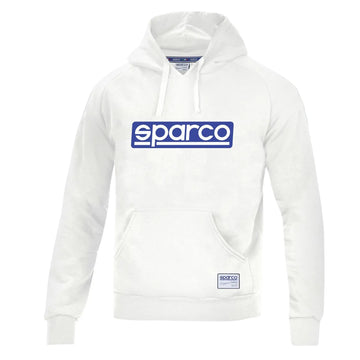 Sweat à Capuche Original Blanc Sparco carsandme.com