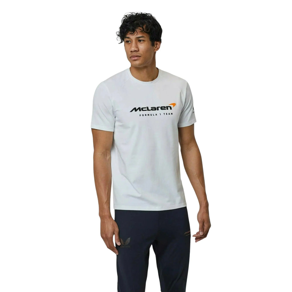 T-Shirt McLaren Core Essential Blanc McLaren carsandme.com