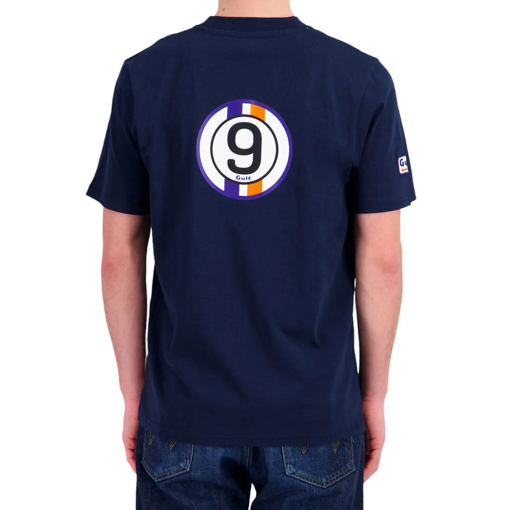 T-Shirt Nr9 Classics Bleu Marine Gulf carsandme.com