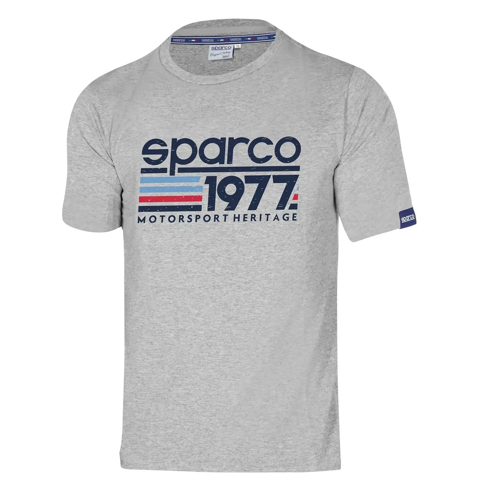 T-shirt 1977 Gris Sparco carsandme.com