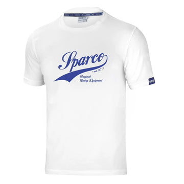 T-shirt Vintage Blanc Sparco carsandme.com