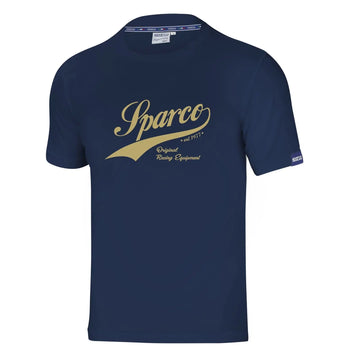 T-shirt Vintage Bleu Marine Sparco carsandme.com