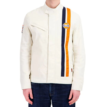 Veste Racing Timeless History Beige Gulf carsandme.com