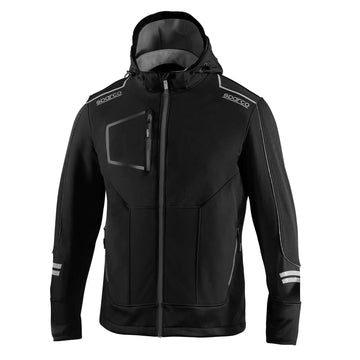 Veste Sofshell Tech York Noir/Gris Sparco carsandme.com