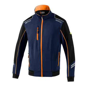 Veste Sparco Light Shell Austin Marine/Orange Sparco carsandme.com